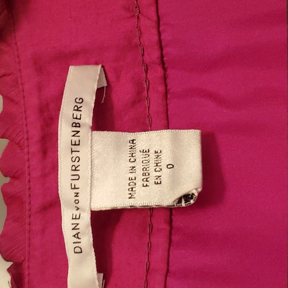 Diane von Furstenberg silk wrap top - Picture 2 of 10